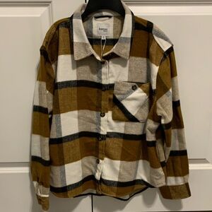 Kensie Multicolor Plaid Shirt